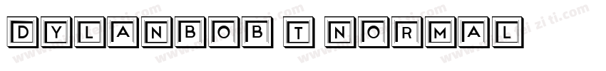DylanBob T Normal字体转换